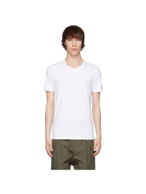 Balmain White Crewneck T-Shirt