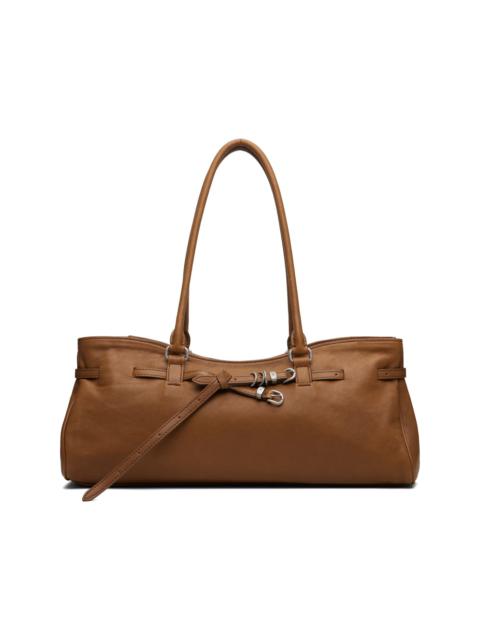 MARGESHERWOOD Tan Soft Grandma Shoulder Bag