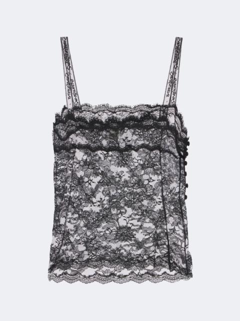 SAINT LAURENT Lace camisole