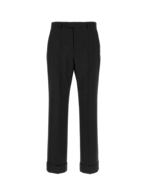 Valentino Navy Blue Wool Pant