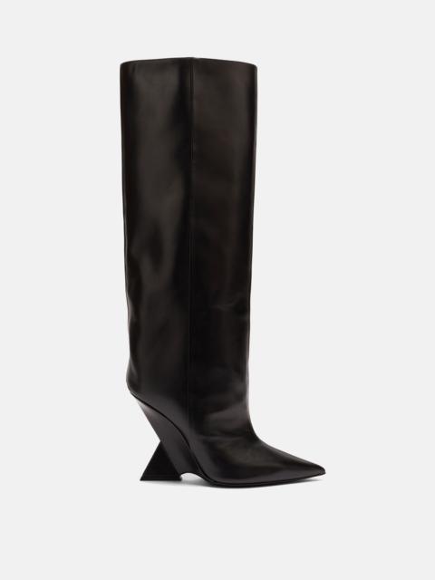THE ATTICO ''CHEOPE'' BLACK TUBE BOOT