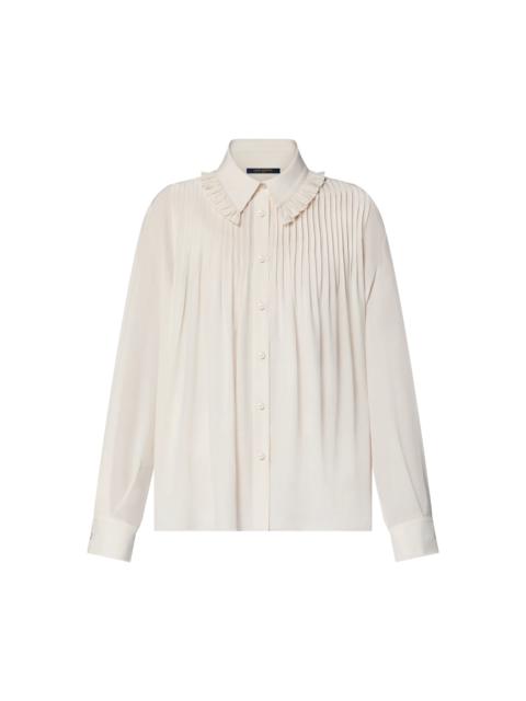 Louis Vuitton Ruffle Collar Shirt