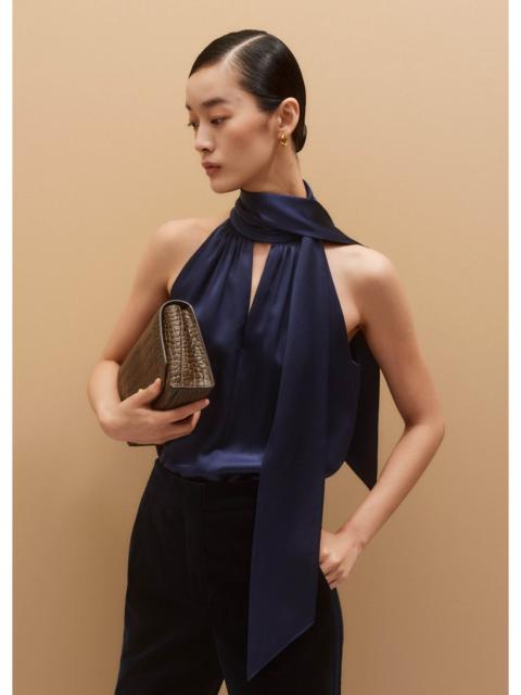 ME+EM Halterneck Top + Tie