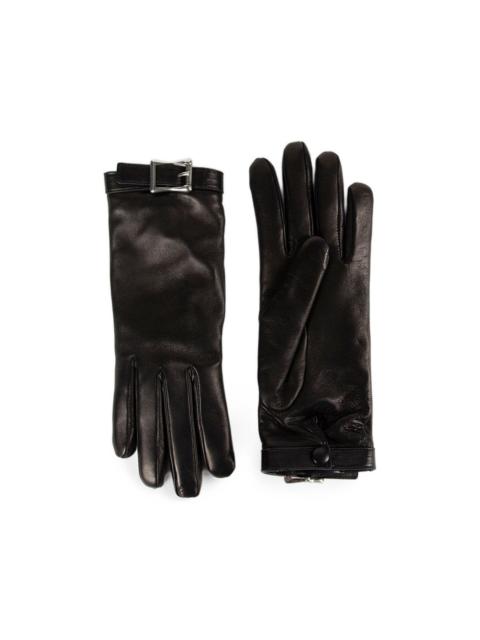 Ann Demeulemeester Arly leather gloves