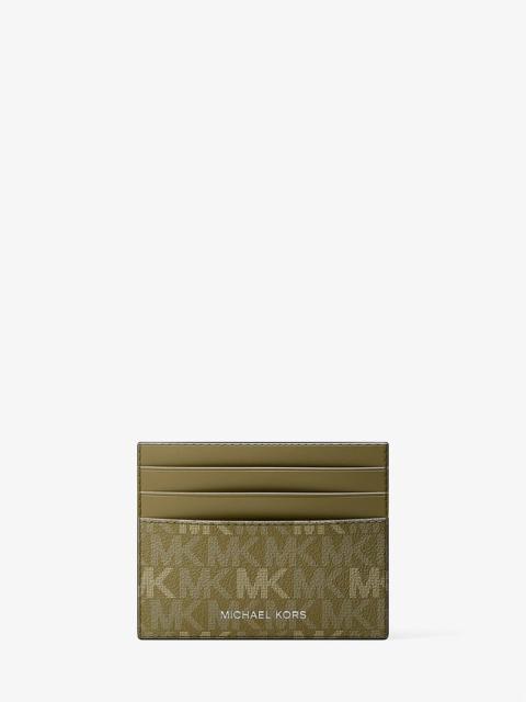 MICHAEL KORS Cooper Signature Logo Card Case