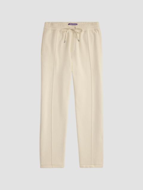 Ralph Lauren Men's Silk-Blend Drawstring Joggers - Limestone
