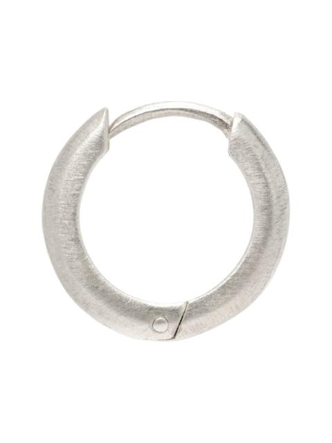 Parts of Four Silver Hoop V2 Single Earring