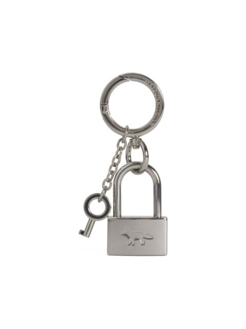 Maison Kitsuné padlock keyring