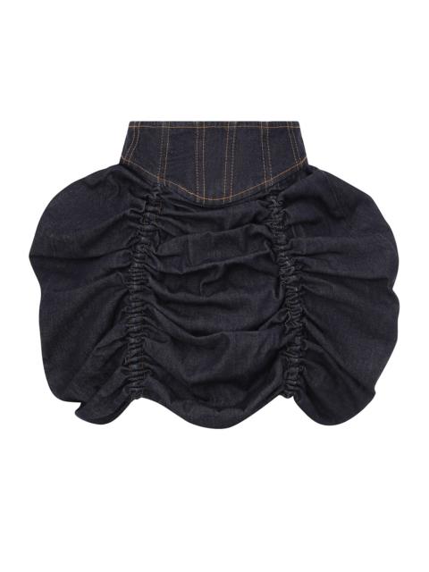 REBELLION DENIM MINI SKIRT