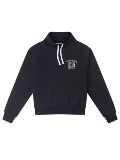 Converse (WMNS) Converse Retro Chuck Taylor Mock Neck Pullover 'Black' 10026107-A01