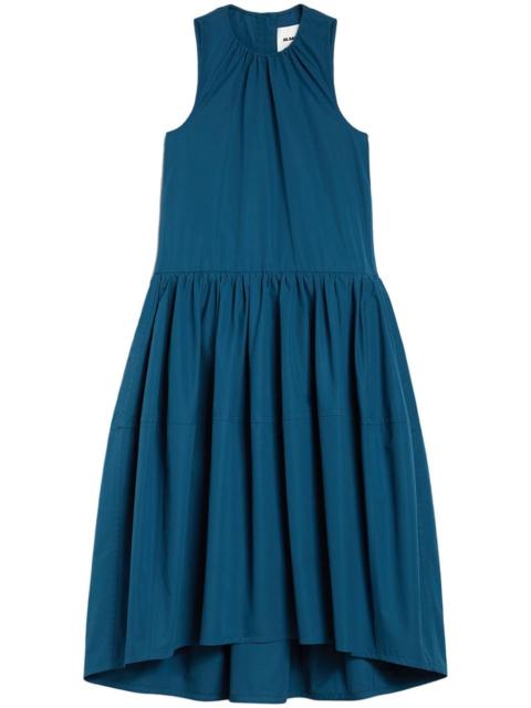 Jil Sander pleat-detail midi dress