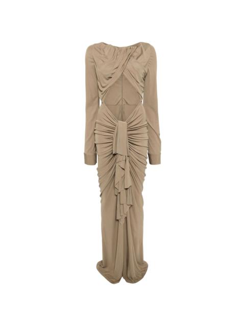 CHRISTOPHER ESBER Bateau Drape Disconnect 드레스
