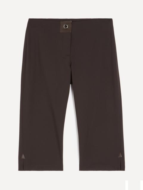 paloma wool Salin Brown Fitted Capri Trousers