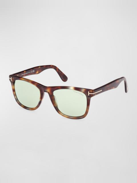 Men's Kevyn Acetate Square Sunglasses