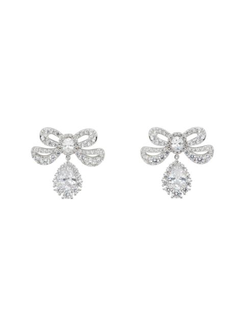 SHUSHU/TONG YVMIN Edition Lissome Gem Bowknot Earrings