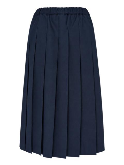 Comme des Garçons GIRL Pleated Midi Skirt
