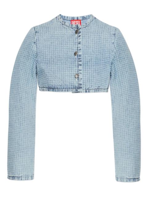 Diesel De-Terri-S button crop jacket