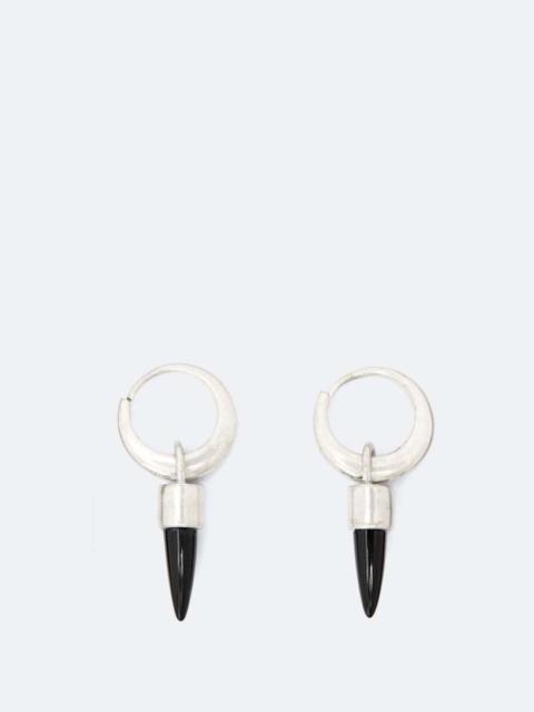 ALLSAINTS CONE PENDANT HUGGIE EARRINGS
