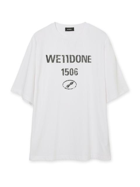 We11done VINTAGE LOGO PRINT T-SHIRT