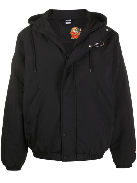 Reebok Tom and Jerry hooded logo jacket