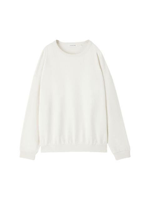 terry-cloth cotton sweatershirt