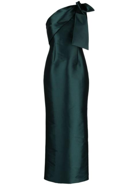 SACHIN & BABI Bonnie satin-finish gown