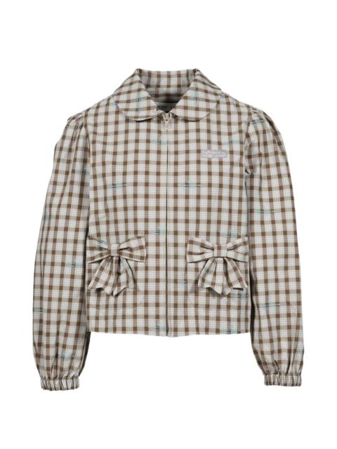 SANDY LIANG Necco bow-detail jacket