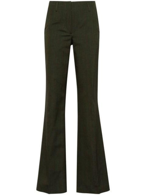 cotton and silk blend pants