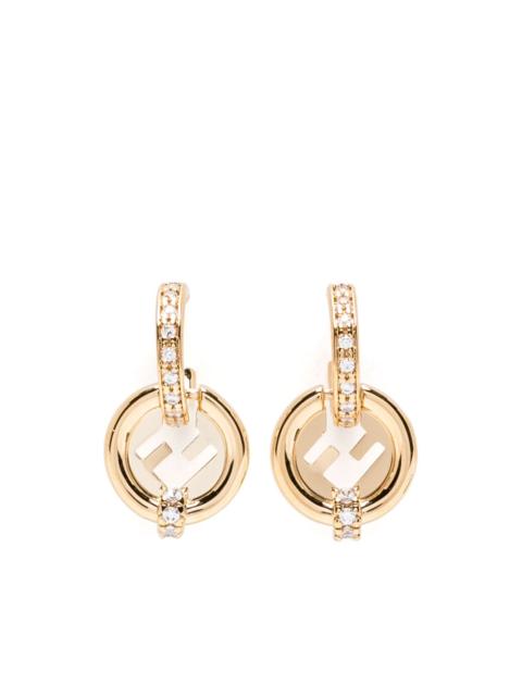 FENDI logo earrings