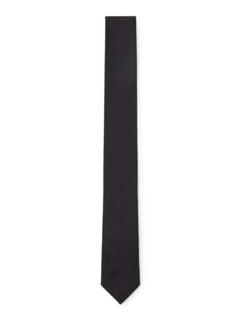 BOSS SILK TIE WITH JACQUARD WEAVE