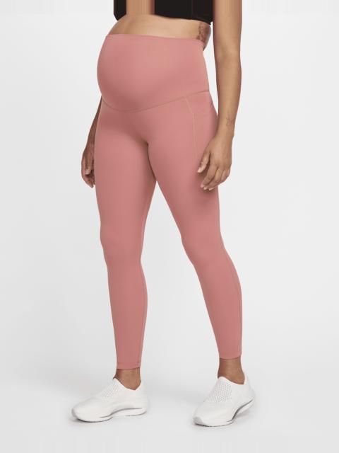 Nike (M) One Women's High-Waisted 7/8 Leggings with Pockets (Maternity)