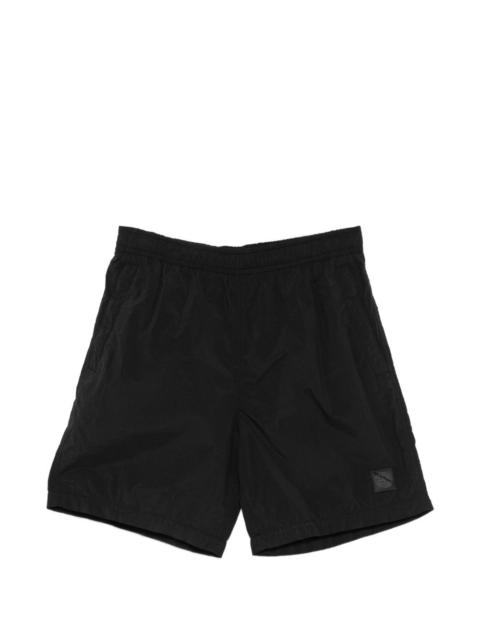 Stone Island elasticated-waistband logo track shorts
