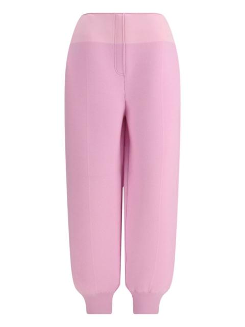 TOM FORD elasticated-ribbed sculptural joggers