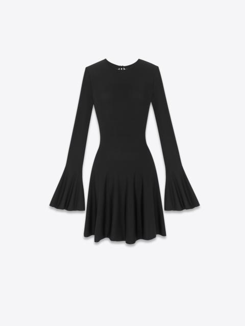 SAINT LAURENT skater dress in knit