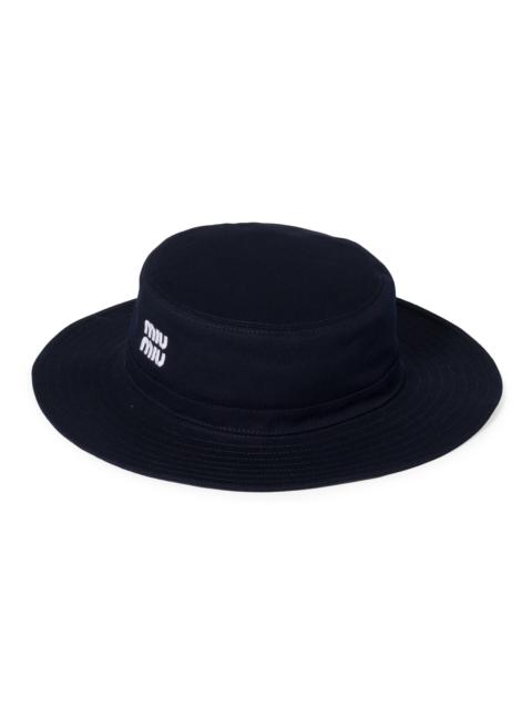Miu Miu Women's Drill Hat - Blue