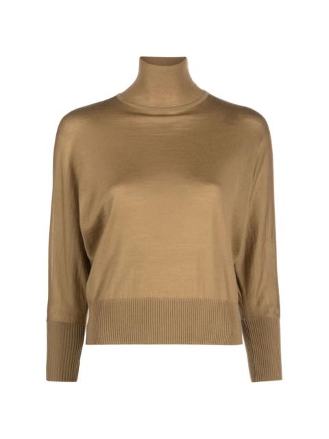 Talea roll-neck wool jumper