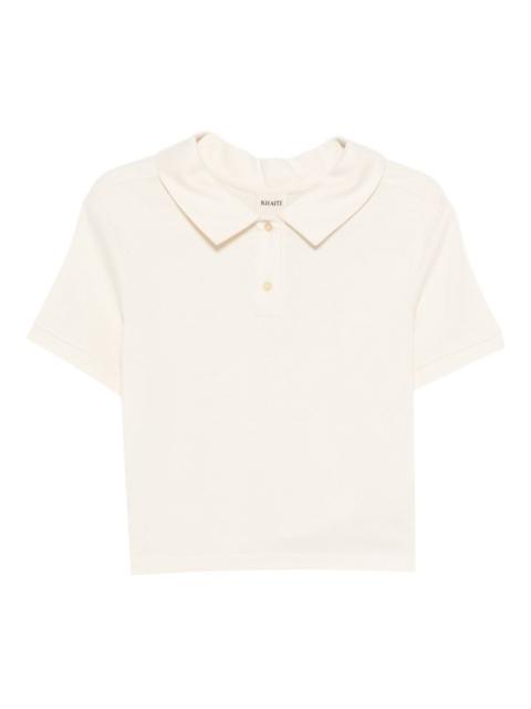 KHAITE Jasna polo top