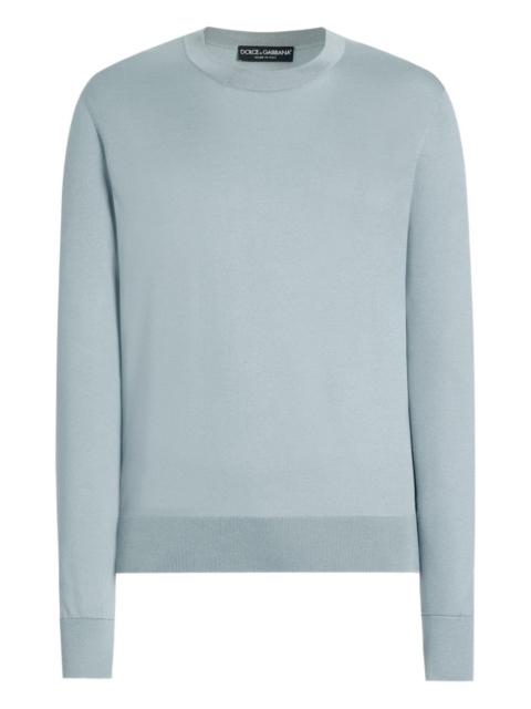 Dolce & Gabbana crew-neck long-sleeve top