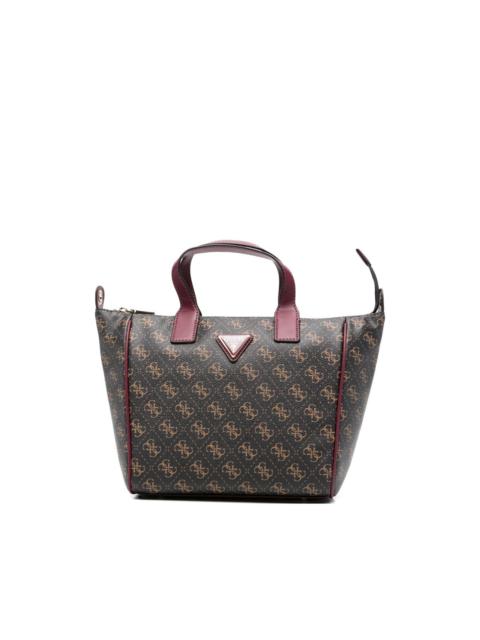 GUESS USA Follie logo-pattern tote bag