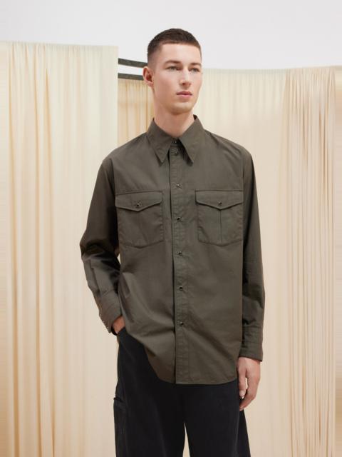 Lemaire WESTERN SHIRT WITH SNAPS