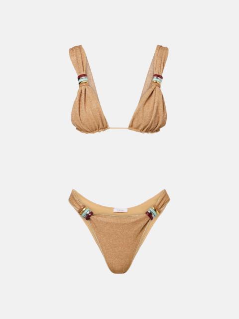 Oséree Lumière ring-detail bikini