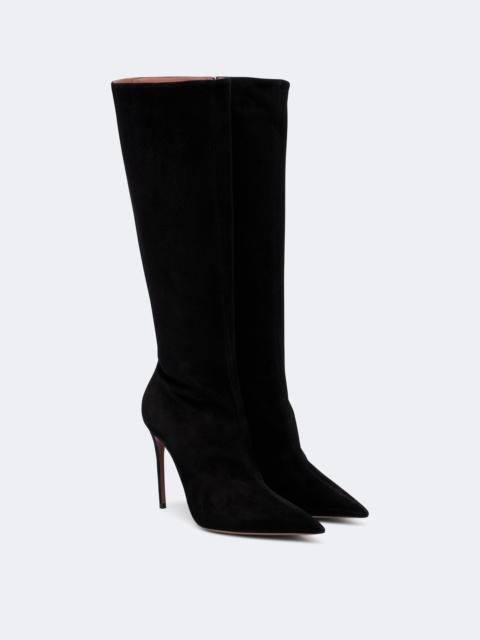 PARIS TEXAS Vera suede knee-high boots