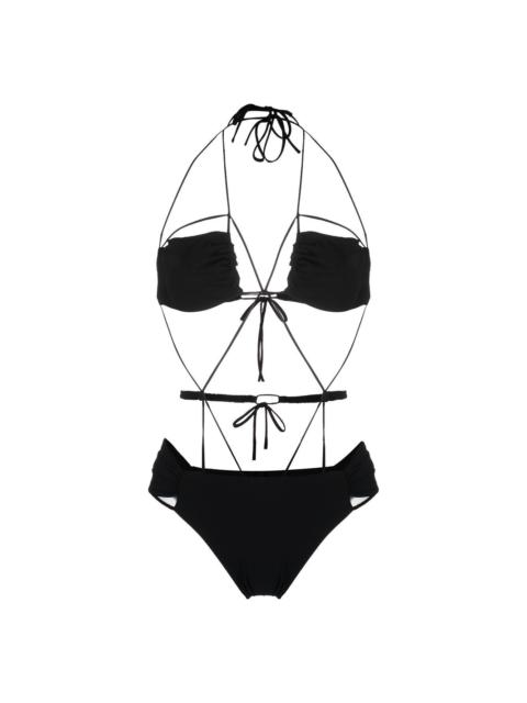 NENSI DOJAKA multi-strap design swimsuit