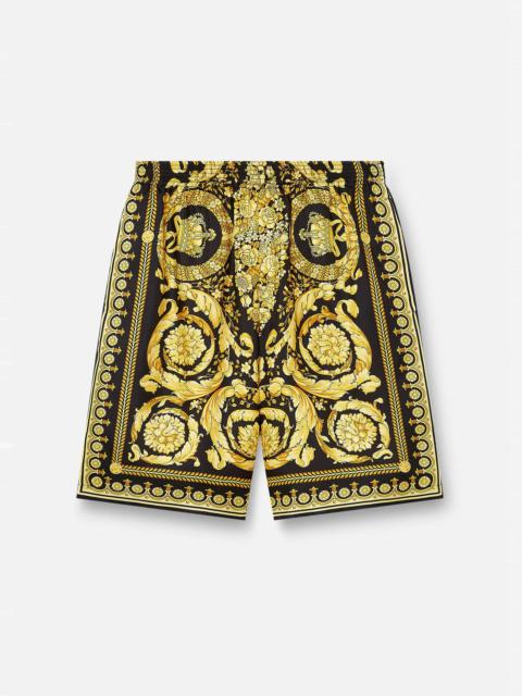 VERSACE Barocco Silk Shorts