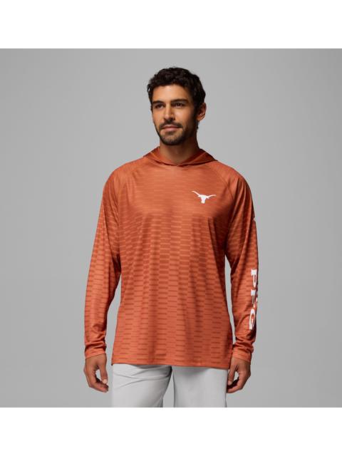 Columbia Men's Collegiate PFG Super Terminal Tackle Hoodie - Texas
