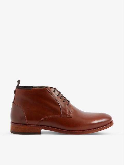 Benwell leather chukka boots