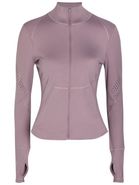 Stella McCartney Adidas X Stella Mccartney Training Stretch-jersey Midlayer Jacket