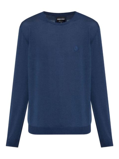 GIORGIO ARMANI crew-neck sweater