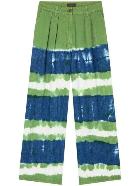 Alanui Magic Journey tie-dye jeans