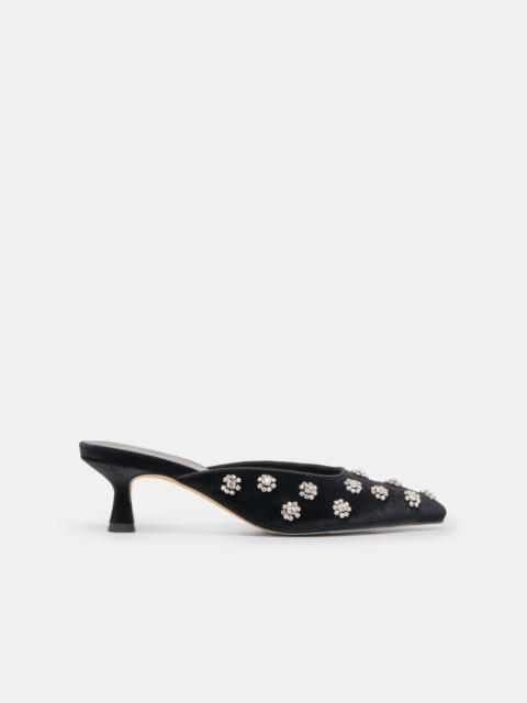 dolce vita CLARA HEELS NERO VELVET